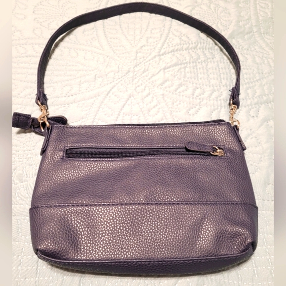 STONEMOUNTAIN USA Hampton Casual Clutch Mini Pebbled Leather Purse NEW - Picture 2 of 9